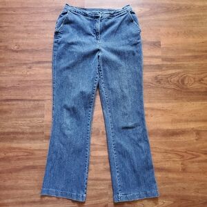 Denim & Co. Boot Cut High Rise Jeans Size 12